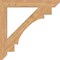 Ekena Millwork Merced Slat Smooth Bracket, Western Red Cedar, 5 1/2"W x 48"D x 48"H BKT06X48X48MRC06SWR - alternate 4